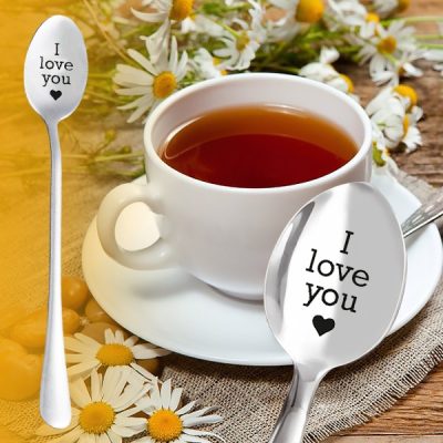 Cucchiaio con inciso 'I love you' | ILYSPOON