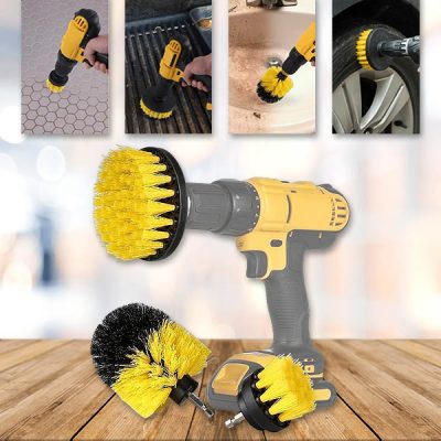 Set di spazzole per trapano (3 pezzi) | DRILLBRUSH