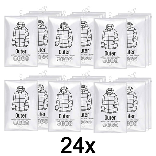 6x Sacchetti per la conservazione sottovuoto da appendere (4 pz.) | VACUHANG