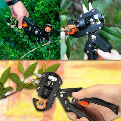 Forbici Professionali 2-in-1 per Potatura e Innesto | MASTERCUT